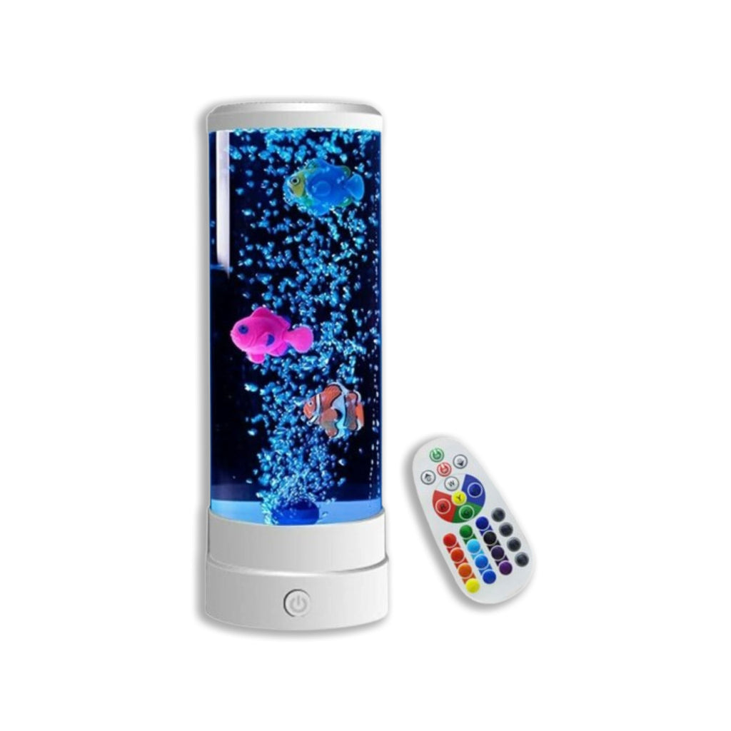 Aquarium Veilleuse LED – Ambiance Colorée et Relaxante