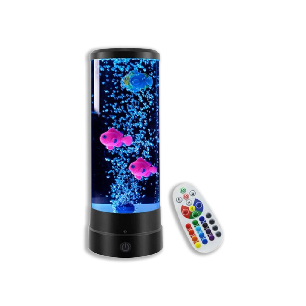 Aquarium Veilleuse LED – Ambiance Colorée et Relaxante