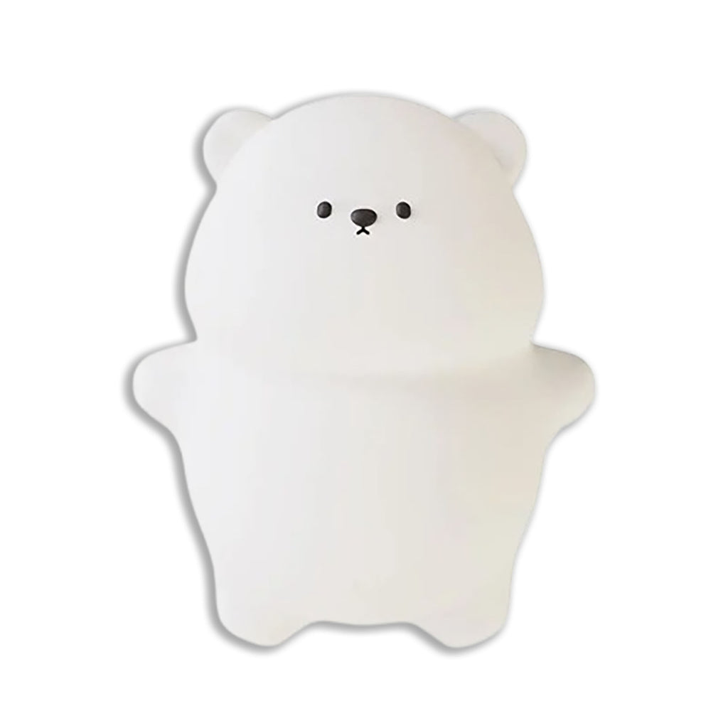 Veilleuse bébé ourson – Douce veilleuse silicone ourson pour une ambiance apaisante
