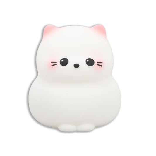 Veilleuse chaton – Adorable lampe de nuit USB rechargeable pour une douce luminosité