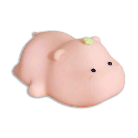 Veilleuse hippo – Douce lumière LED rechargeable pour chambre d'enfant